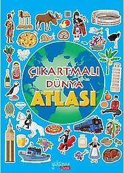 Çıkartmalı Dünya Atlası - İlaria Barsotti