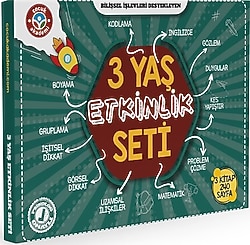 Çocuk Akademi 3 Yaş Etkinlik Seti - Kolektif