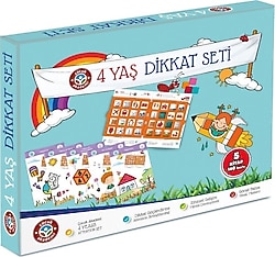 Çocuk Akademi 4 Yaş Dikkat Seti