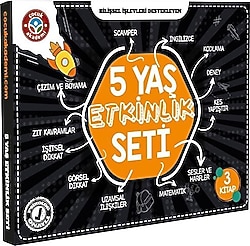 Çocuk Akademi 5 Yaş Etkinlik Seti - Kolektif