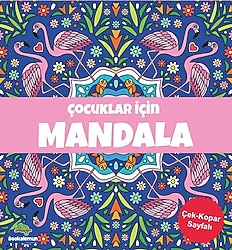 Çocuklar İçin Mandala - Lacivert - Emre Aslan