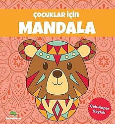 Çocuklar İçin Mandala - Turuncu - Emre Aslan