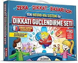 Adeda Yayıncılık Dikkati Güçlendirme Seti (9 Yaş) - Osman Abalı
