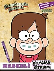 Disney - Esrarengiz Kasaba - Maskeli Boyama Kitabım - Mabel