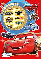 Disney Pixar Arabalar - Star Simli Çıkartmalı Boyama Kitabı - Kolektif