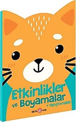 Etkinlikler ve Boyamalar + Yapıştırmalar - Kedicik - Kolektif