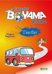 Etkinlikli Boyama Kitabı - Taşıtlar - Kolektif