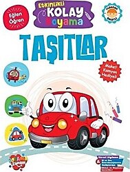 Etkinlikli Kolay Boyama - Taşıtlar - Kolektif