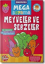 Etkinlikli Mega Boyama - Meyveler ve Sebzeler - Kolektif