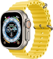 HK8 Pro Max Watch 8 Ultra Sarı Akıllı Saat