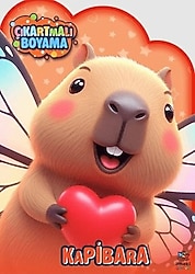 Kapibara Zamanı - Çıkartmalı Boyama Kitabı - Kolektif