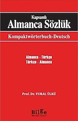 Kapsamlı Almanca-Türkçe, Türkçe-Almanca Sözlük - Vural Ülkü