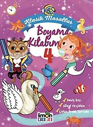 Klasik Masallar Boyama Kitabım 4 - Kolektif
