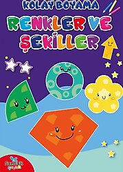 Kolay Boyama - Renkler ve Şekiller - Kolektif
