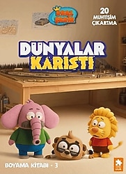 Kral Şakir - Dünyalar Karıştı Boyama Kitabı 3 - Kolektif