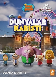 Kral Şakir - Dünyalar Karıştı Boyama Kitabı 4 - Kolektif