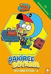Kral Şakir - Şakirce Boyama Kitabı 4 - Kolektif