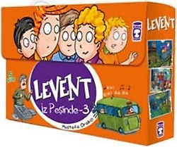 Levent İz Peşinde 3. Set (5 Kitap) - Mustafa Orakçı