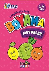 Zenginleştirilmiş Boyama 3-4 Yaş - Meyveler - Kolektif
