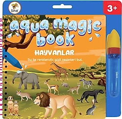 Lino Aqua Magic Hayvanlar Sihirli Boyama Kitabı - Kolektif