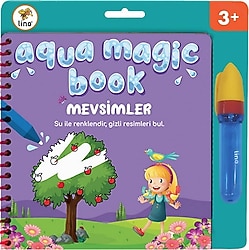 Lino Aqua Magic Mevsimler Sihirli Boyama Kitabı - Kolektif