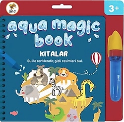 Lino Sihirli Boyama Kitabı - Kıtalar