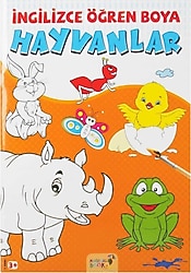 Magical Bookzz - İngilizce Öğren Boya: Hayvanlar - Kolektif