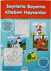Magical Bookzz - Sayılarla Boyama Kitabım: Hayvanlar