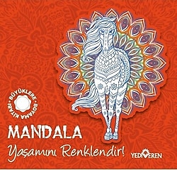 Mandala - Yaşamını Renklendir! - Büyüklere Boyama Kitabı - Kolektif