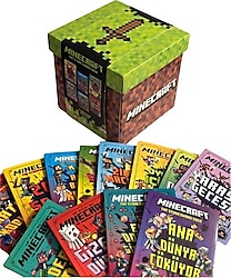 Mega Minecraft Küpü Set (12 Kitap) - Nick Eliopulos
