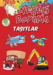 Neşeli Boyama - Taşıtlar (Suluboya Hediyeli) - Kolektif
