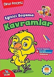Okul Öncesi Eğitici Boyama - Kavramlar