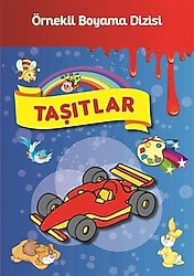 Örnekli Boyama Dizisi - Taşıtlar - Kolektif