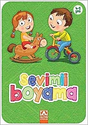 Sevimli Boyama - Yeşil - Kolektif