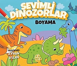 Sevimli Dinozorlar Boyama - Kolektif