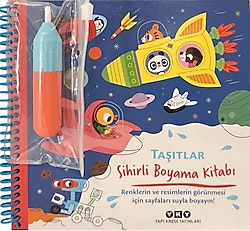 Sihirli Boyama Kitabı - Taşıtlar - Kolektif