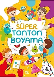 Süper Tonton Boyama Kitabı - Kolektif