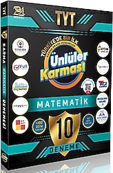 Ünlüler Karması TYT Matematik 10 Karma Deneme