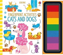Usborne - Fingerprint Activities Cats And Dogs