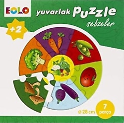 Eolo Sebzeler Yuvarlak Puzzle