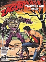 Zagor Sayı: 70 - Uzaydan Gelen Tehdit - Moreno Burattini