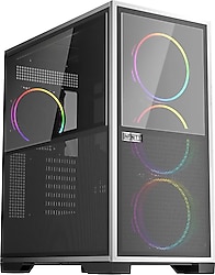 1St Player IF8 BTF ARGB Fanlı Siyah E-ATX Oyuncu Kasası