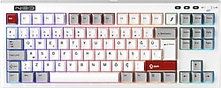 1St Player NEO87 RGB TKL Lavender Switch Kablolu Mekanik Oyuncu Klavyesi