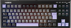 1St Player NEO87 Siyah RGB TKL Lavender Switch Kablolu Mekanik Oyuncu Klavyesi