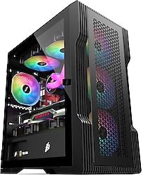 1St Player Trilobite T3 Fanlı 600 W Micro ATX Oyuncu Kasası
