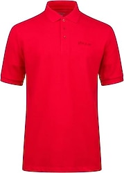 2AS Andy Kırmızı Kısa Kollu Polo Yaka Erkek Tişört