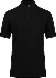 2AS Andy Siyah Kısa Kollu Polo Yaka Erkek Tişört
