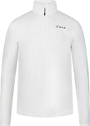 2AS Kolima Yarım Fermuarlı Beyaz Erkek Sweatshirt
