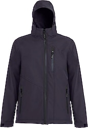2AS Sagwon Kapüşonlu Gri Erkek Softshell Mont