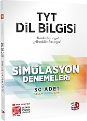 3D Yayınları TYT Dil Bilgisi Simülasyon Denemeleri